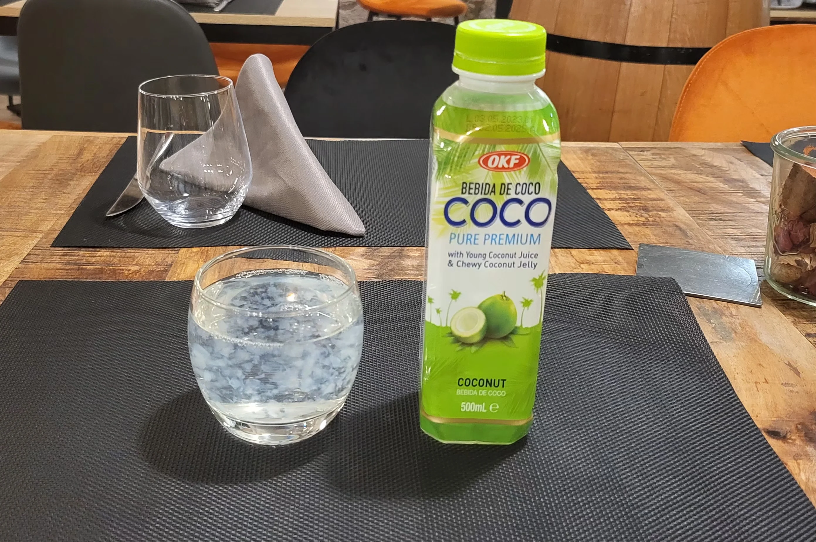 Jus de noix de coco