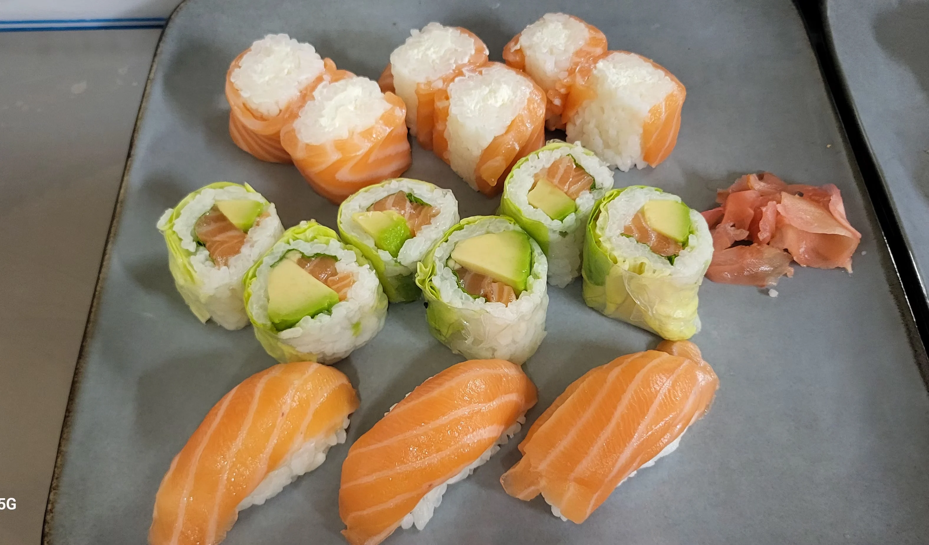 Mon dîner sushi