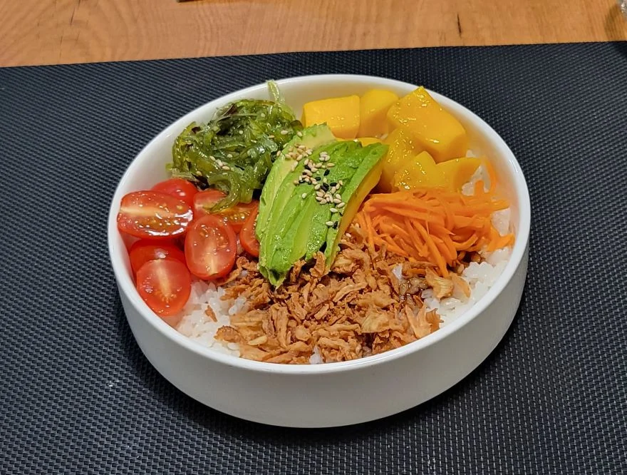 Poke bol veggie