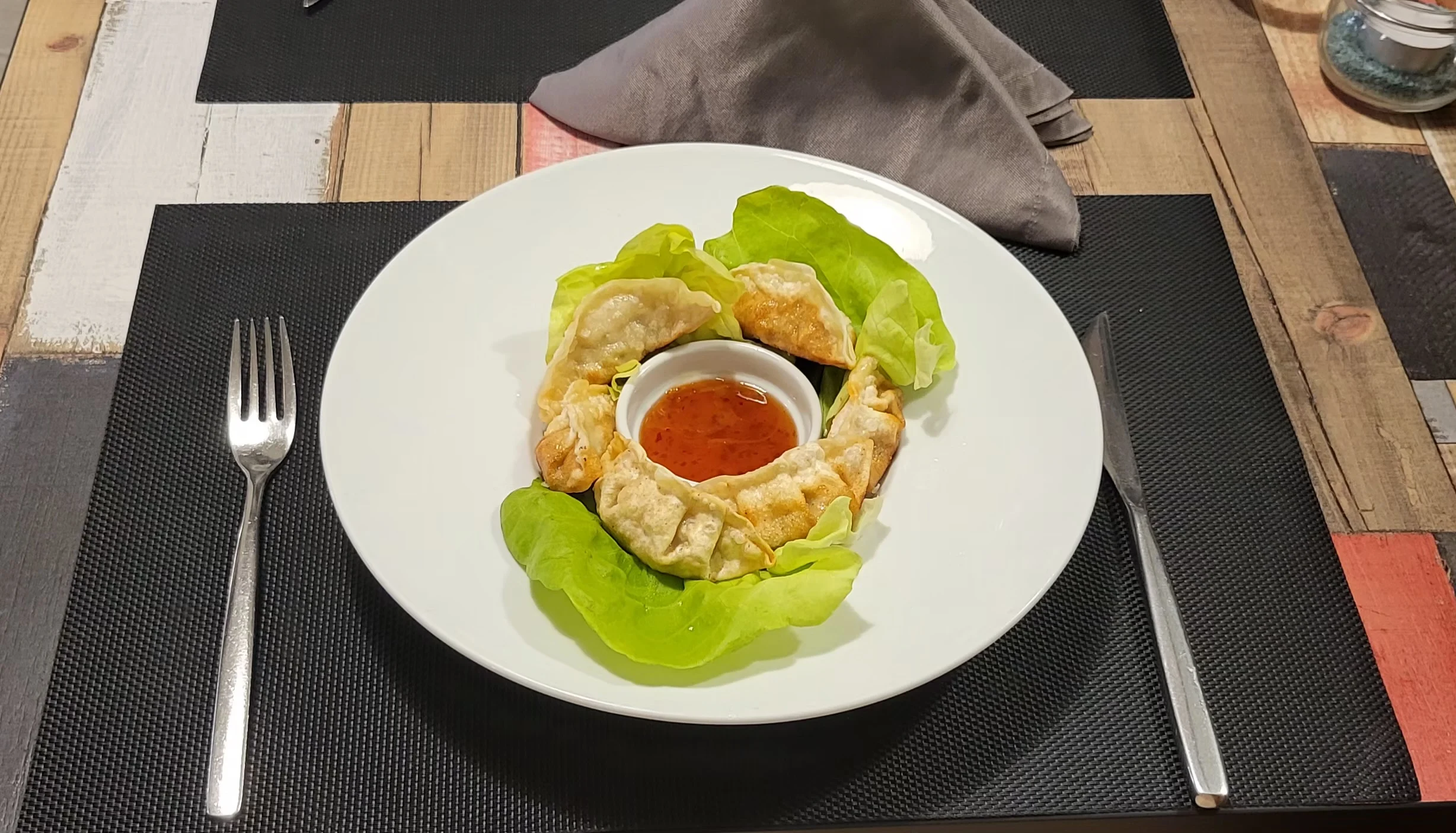 Ravioli au poulet